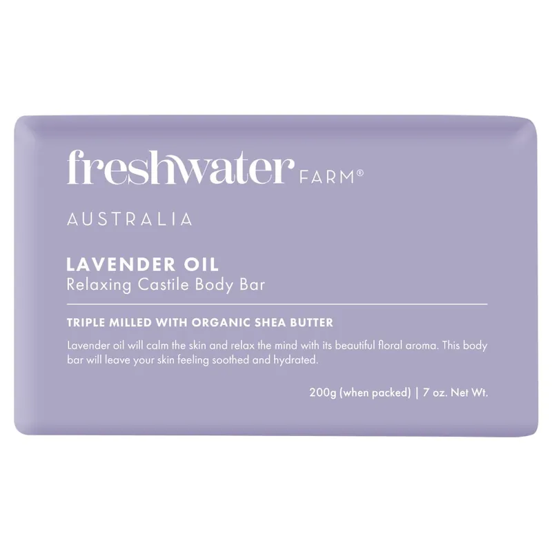 Special Offer Freshwater Farm Lavender Oil Body Bar 200g