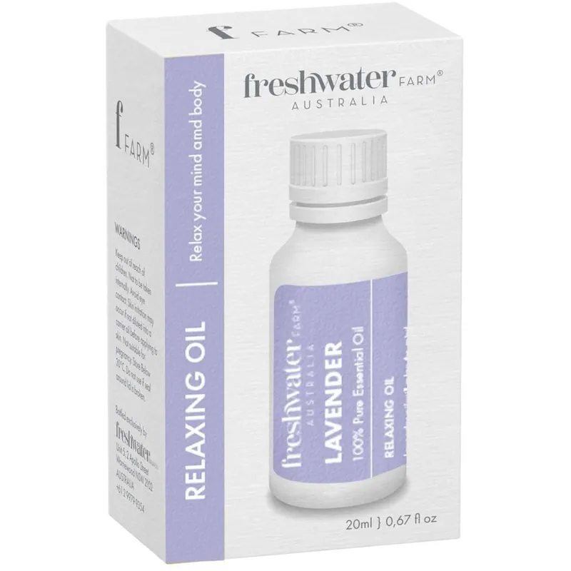 Genuine Freshwater Farm Lavender Essential Oil 20ml