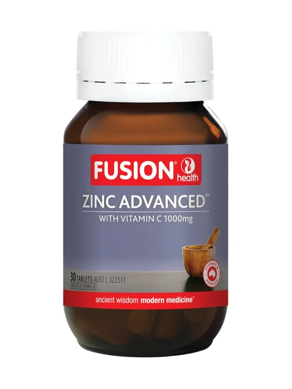 Discount Fusion Health Zinc Advanced 30 Tablets