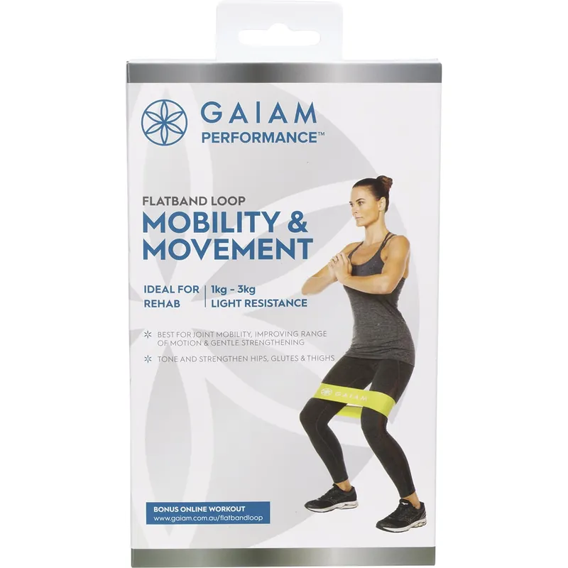 Gaiam Flatband Loop Mobility & Movement – Light Resistance Factory Price