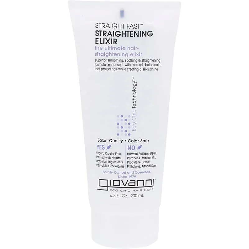 Giovanni Straight Fast Hair Straightening Elixir 200ml Best Price