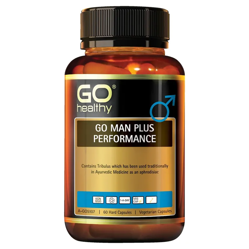GO Healthy Man Plus Performance 60 Vege Capsules Holiday Sale