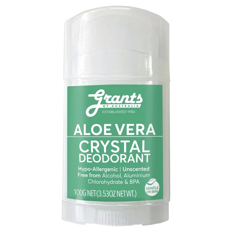 Seasonal Sale Grants Aloe Vera Crystal Deodorant 100g