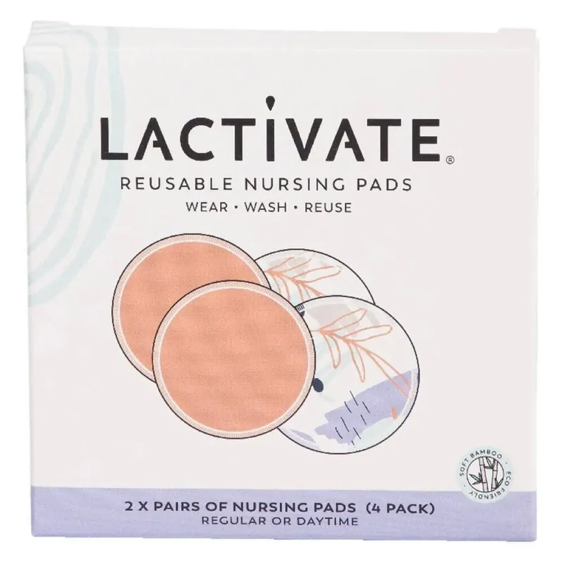 Lactivate Reusable Day Nursing Pads 4 Pack Top Pick