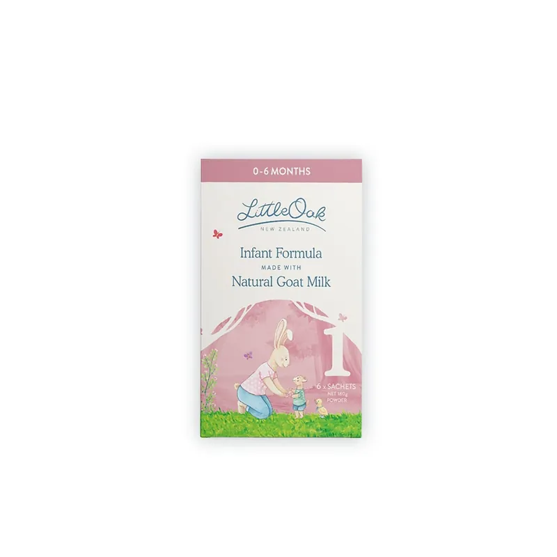 Special Discount LittleOak Goat's Milk Infant Formula Stage 1 – 6 x 30g Sachets