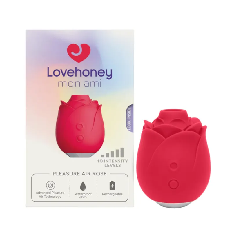 Genuine Lovehoney Mon Ami Pleasure Air Rose