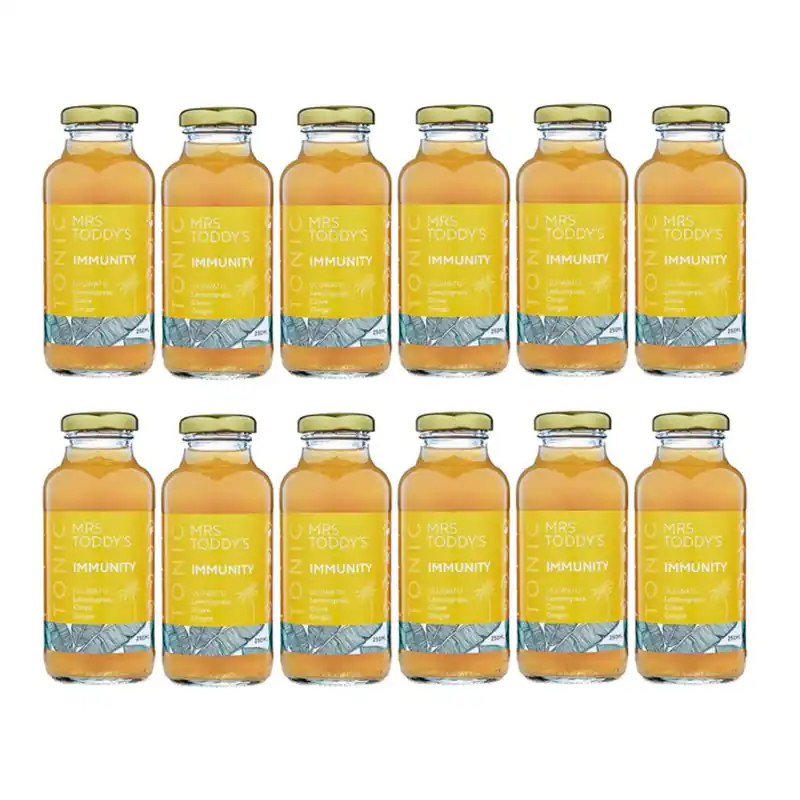 Mrs Toddy's Uluwatu Immunity Tonic Drink 12 x 250ml Last Chance