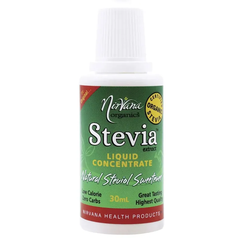 Warranty Included Nirvana Organics Stevia Liquid 30ml
