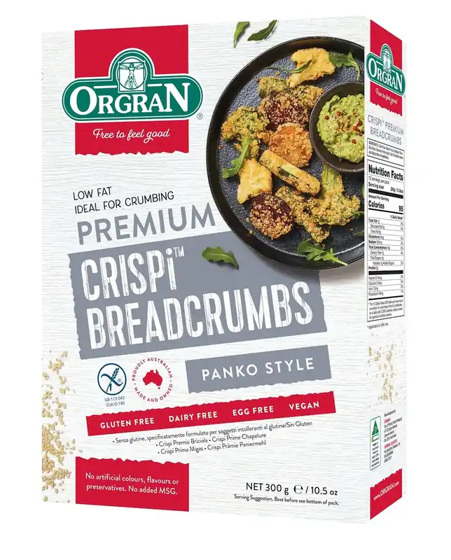 Hassle-Free Returns Orgran Crispi Premium Breadcrumbs 300g