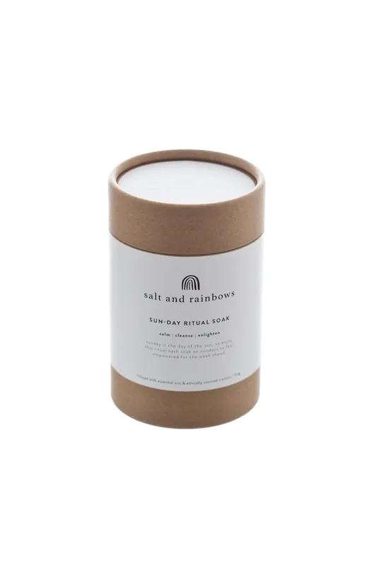 Crafted Salt And Rainbows Eco Sun- Day Ritual Bath Soak 150G
