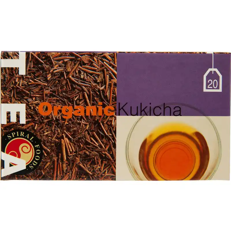 Spiral Organic Kukicha Tea bags 20 Tea Bags Get Yours