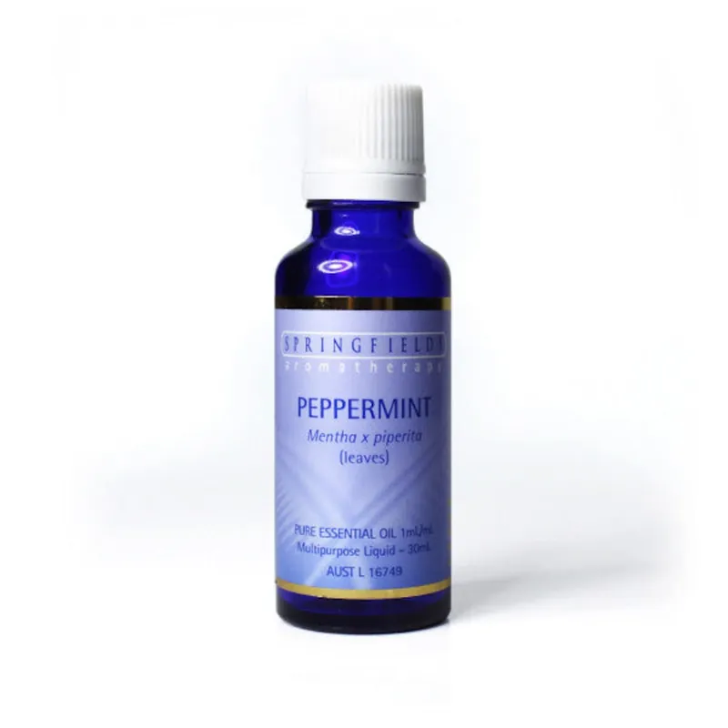 Springfields Essential Oil Peppermint 30ml Certified