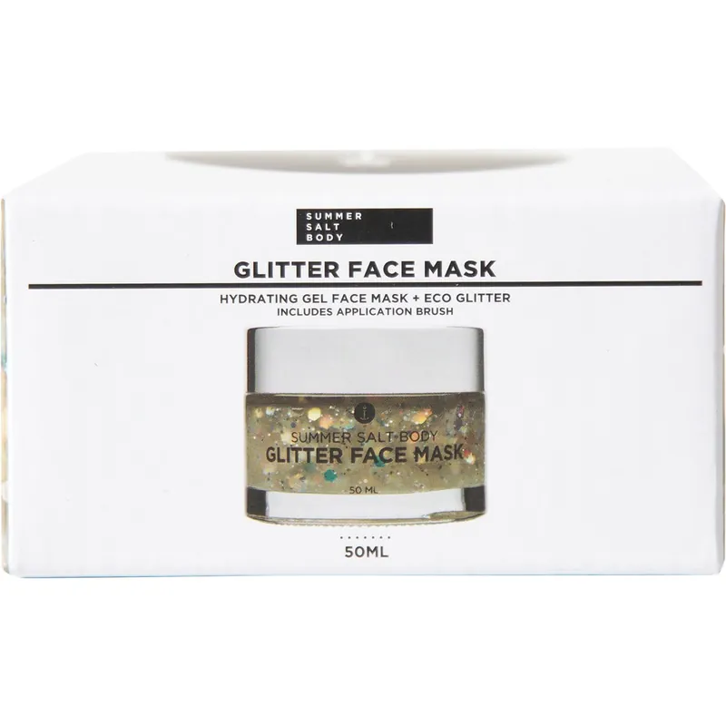 SUMMER SALT BODY Glitter Face Mask 50ml Must Have