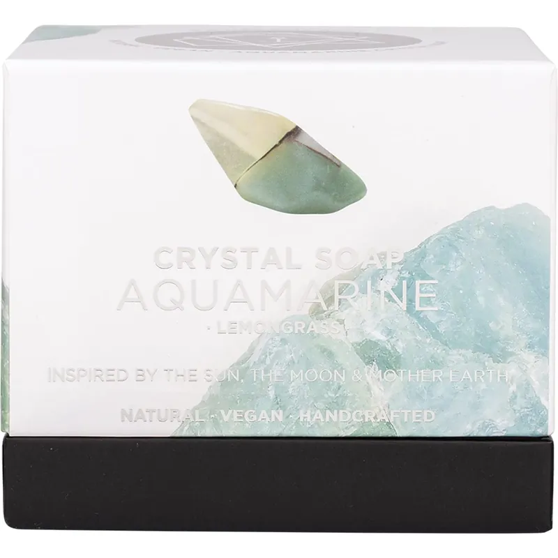 SUMMER SALT BODY Crystal Soap Aquamarine Lemongrass 150g Top Rated