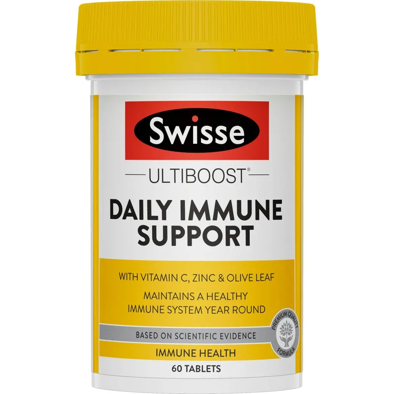 Final Sale Swisse Ultiboost Daily Immune Support 60 Tablets