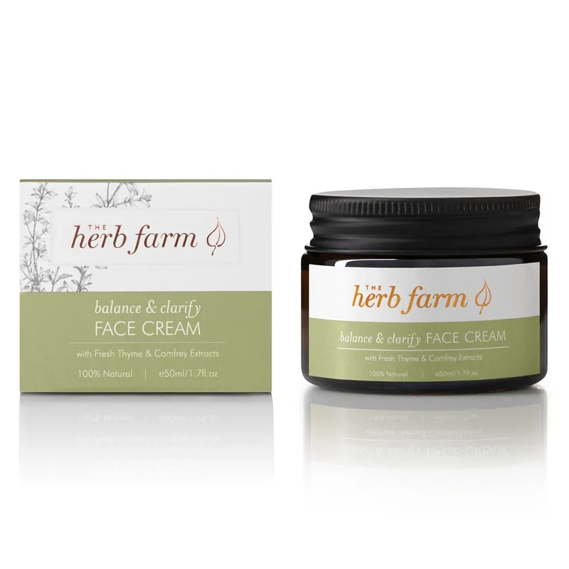 The Herb Farm Balance & Clarify Face Cream 50ml Time-Limited