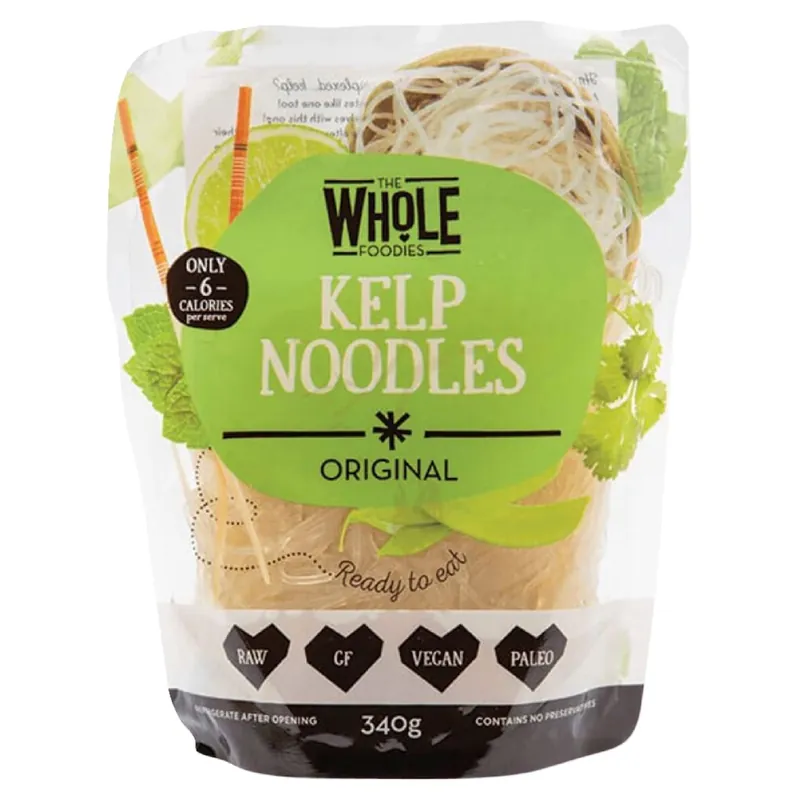 Trusted Brand The Whole Foodies Kelp Noodles Original 340G