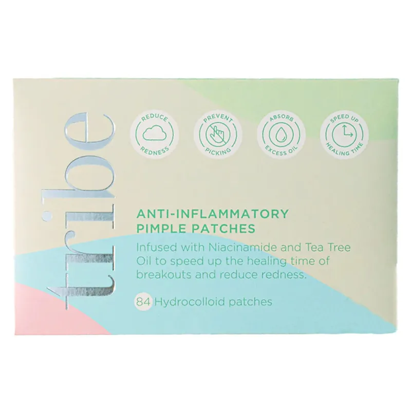 New Arrival Tribe Skincare Anti-Inflammatory Pimple Patches 84 Pack