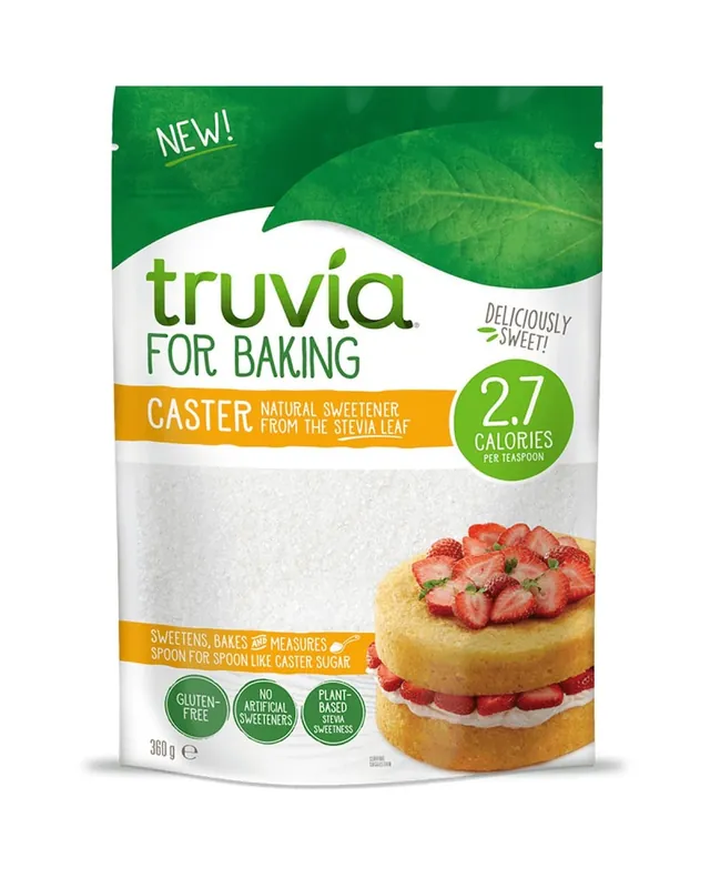 Truvia for Baking Caster Sweetener 360g Authentic