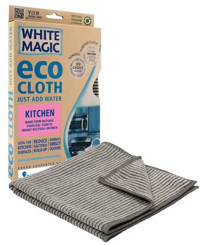 White Magic Eco Cloth Microfibre Kitchen 1 Pack Next Day Delivery