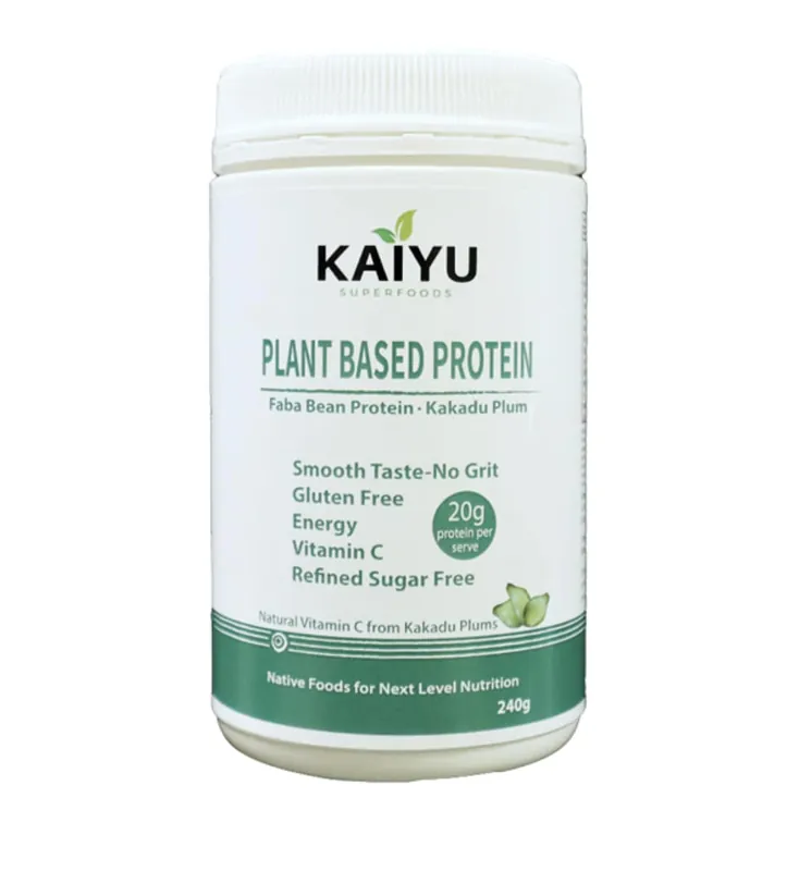 Premium Kaiyu Superfoods Plant Based Protein Kakadu Plum and Faba Bean 240g