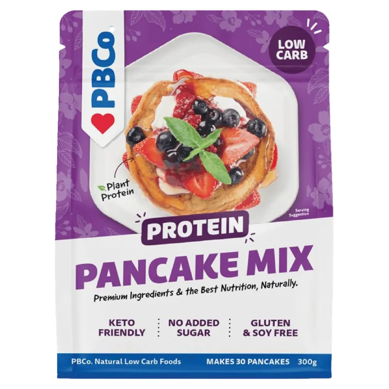 Pbco. Plant Protein Pancake Mix 300g Free Shipping