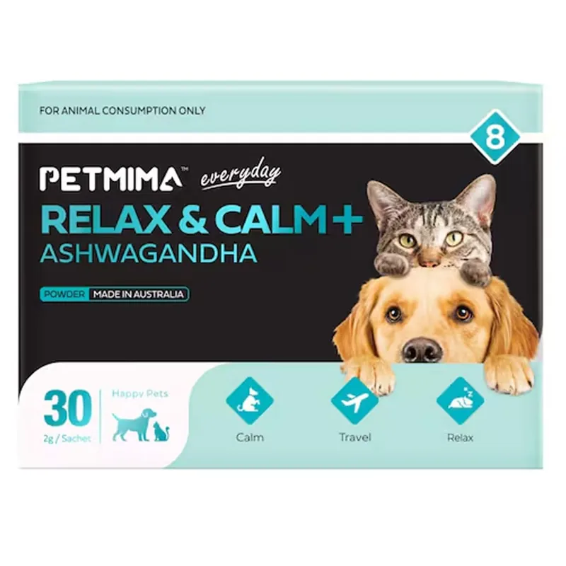 Petmima Relax & Calm + Ashwagandha Sachets 30 x 2g Holiday Sale