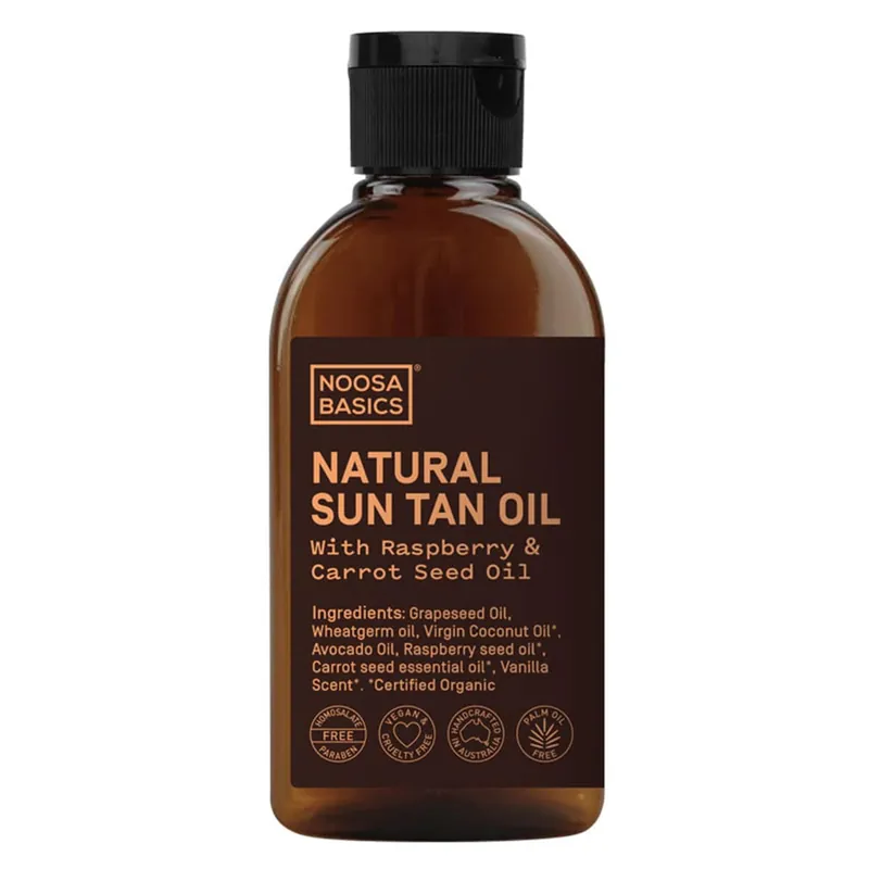 Grab Now Noosa Basics Natural Sun Tan Oil 125ml