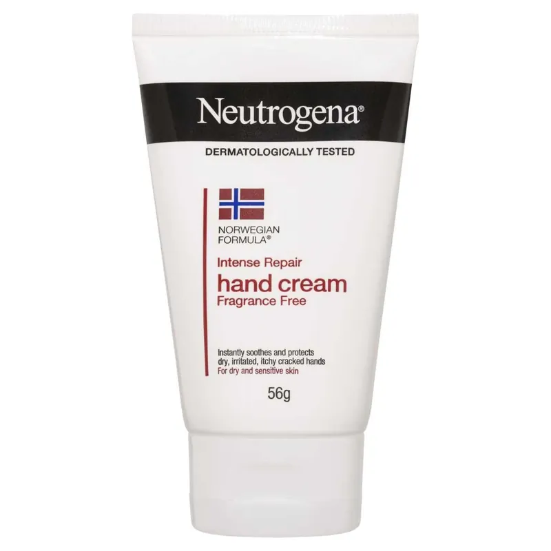 Crafted Neutrogena Norwegian Formula Intense Repair Hand Cream Fragrance Free 56g