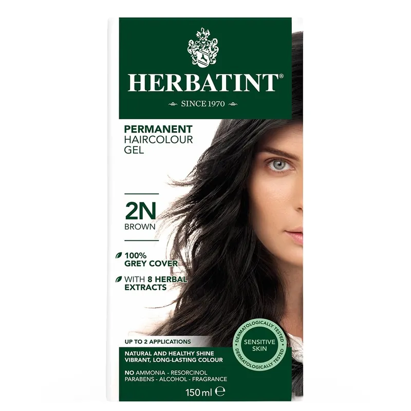 Top Rated Herbatint Permanent Hair Colour Gel 2N Brown 150ml
