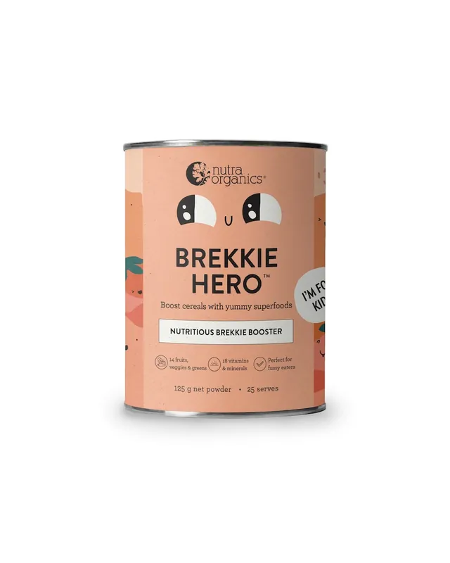 Hassle-Free Returns Nutra Organics Brekkie Hero 125g