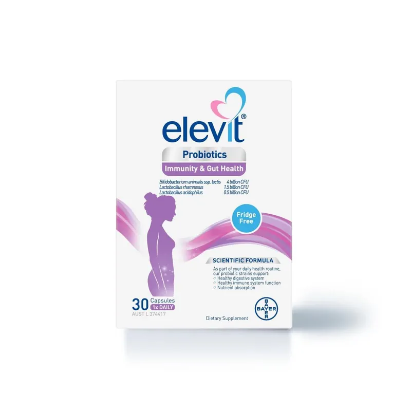Elevit Probiotics For Immunity & Gut Health 30 Capsules Time-Limited