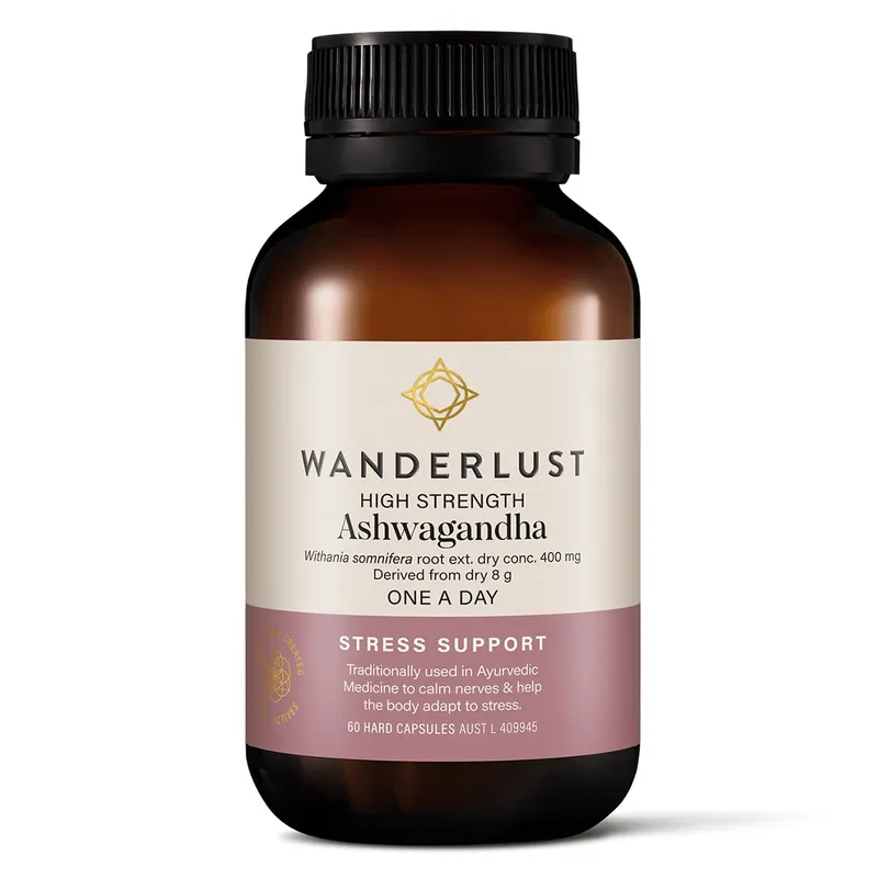Wanderlust High Strength Ashwagandha 60 Capsules Best Choice