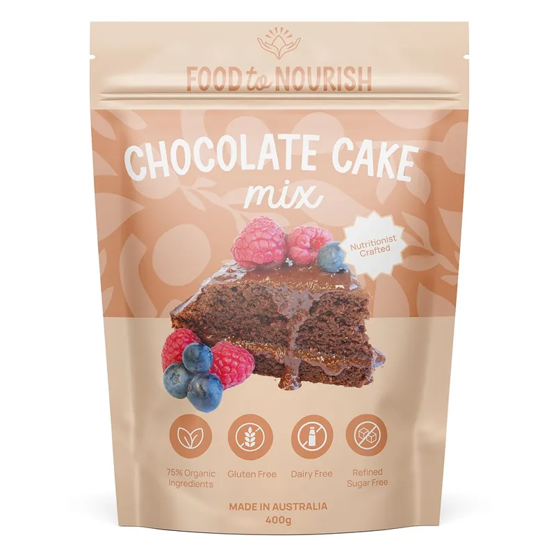 Same Day Shipping Food to Nourish Chocolate Cake Mix 400g