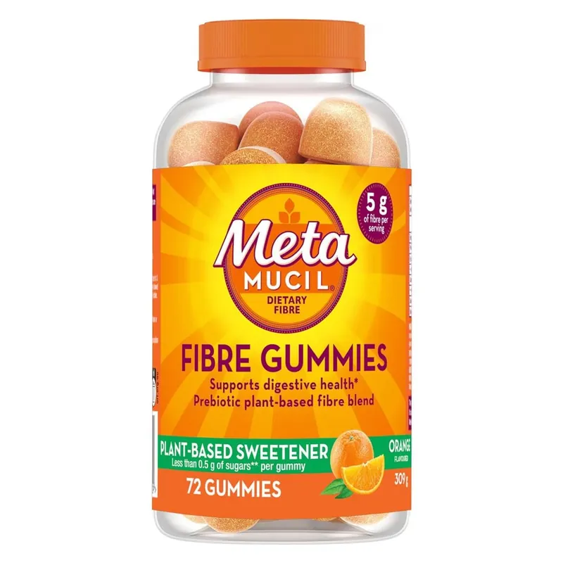 Metamucil Gummies 72 Pack Trusted Brand
