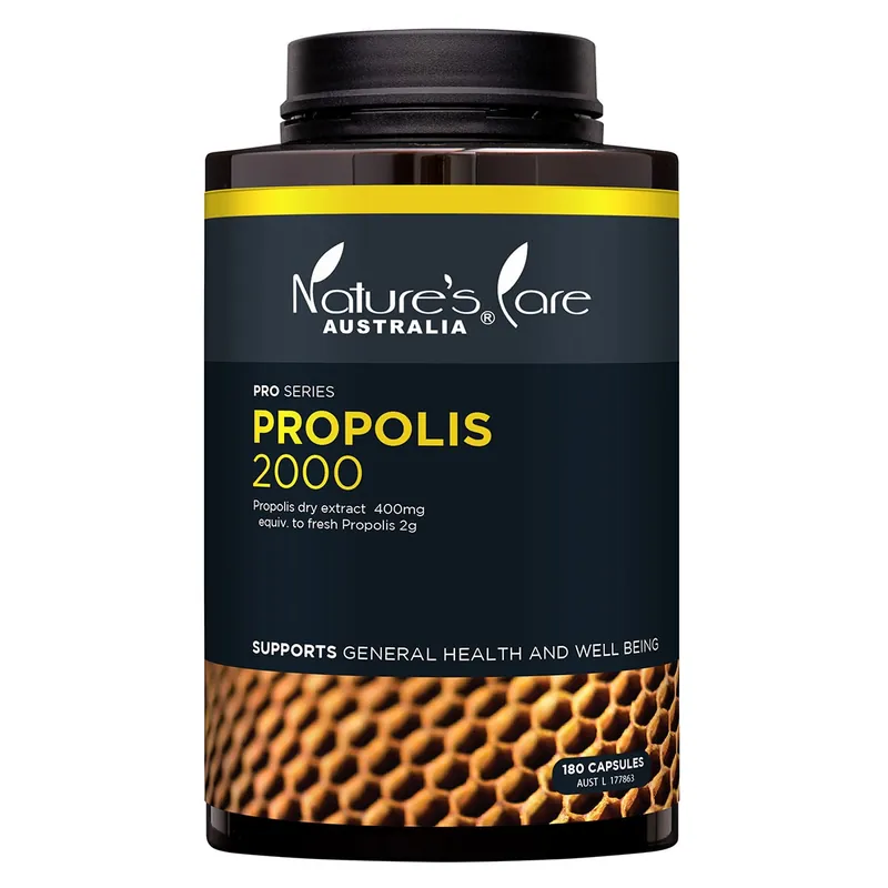 Nature's Care Pro Propolis 2000 – 180 Capsules Big Sale