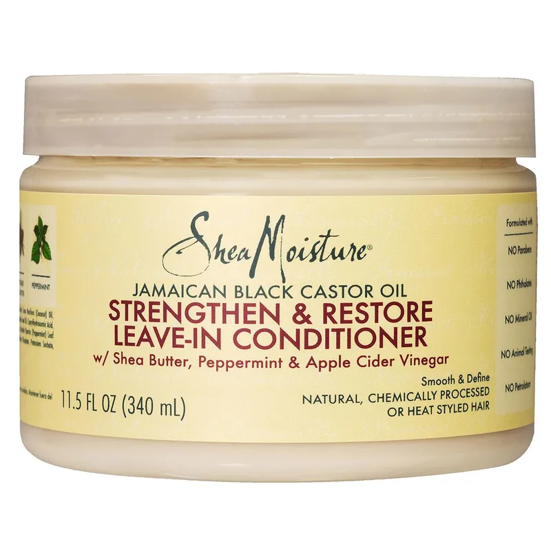 Special Discount Shea Moisture Jamaican Black Castor Oil Strengthen & Restore Leave-In Conditioner 340ml