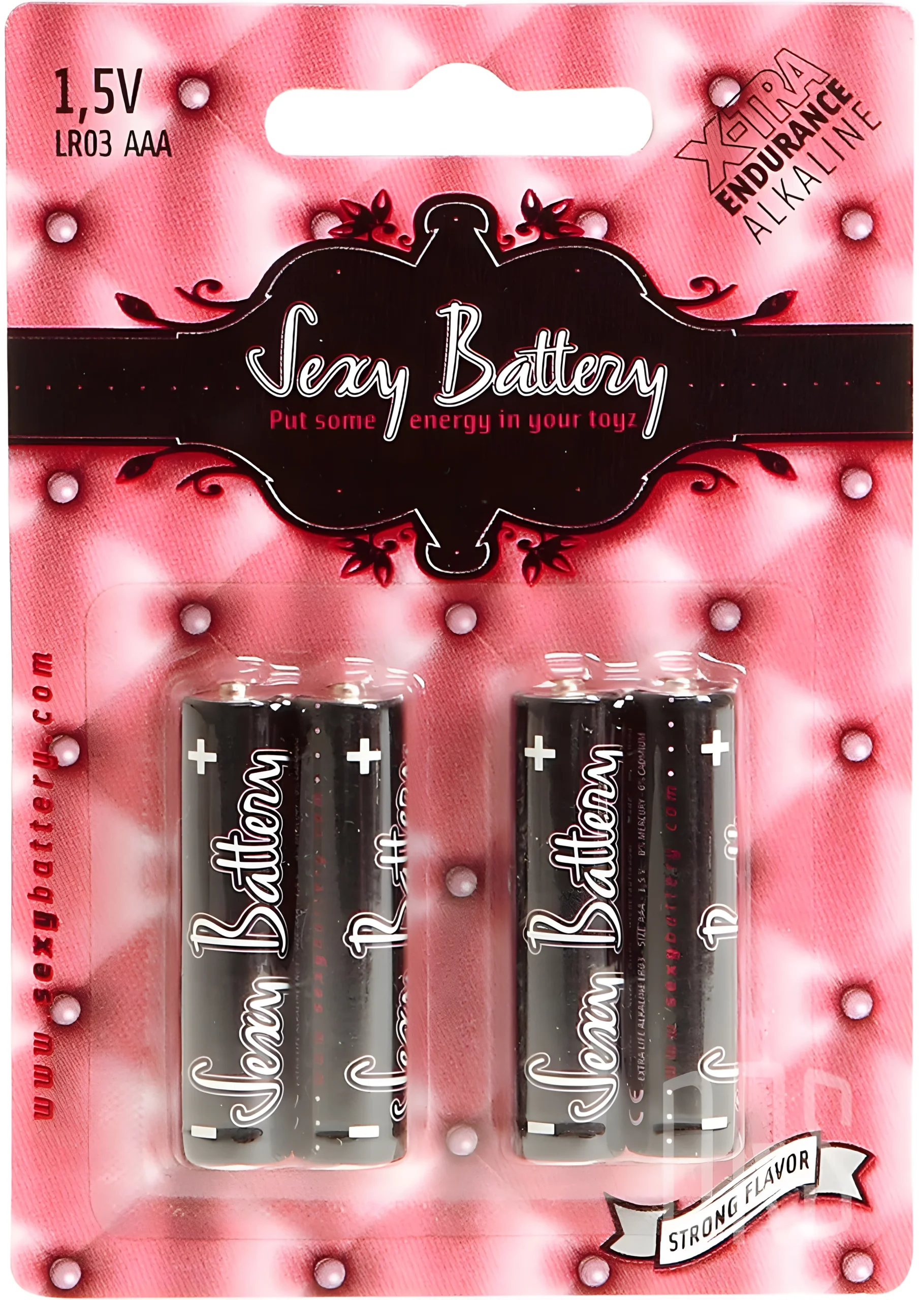 Sexy Battery AAA or LR3 4 Pack