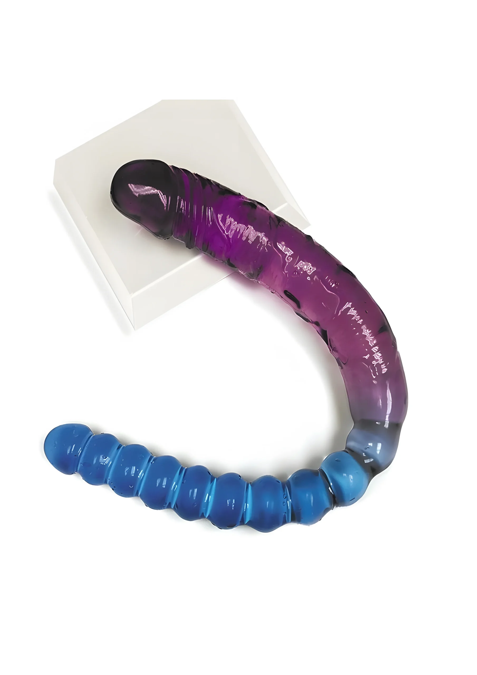 Shades Gradient Jelly Double Dong Blue Violet