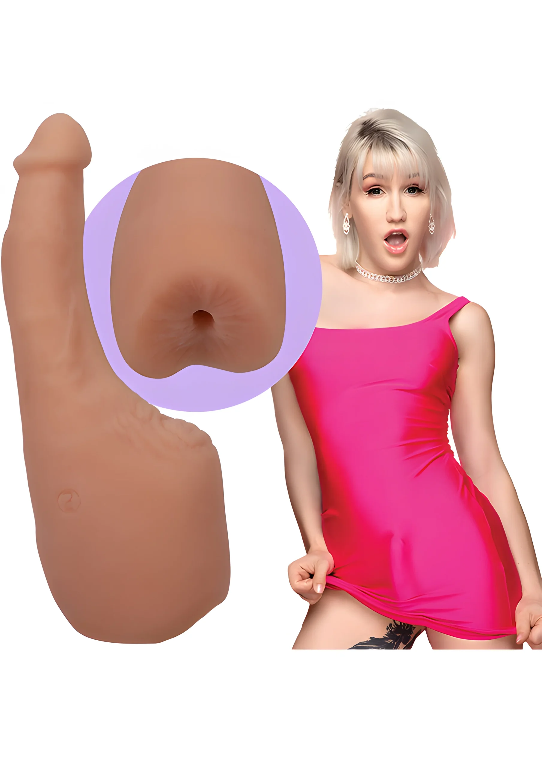 Signature Cock with Penetrable Ass Lena Moon