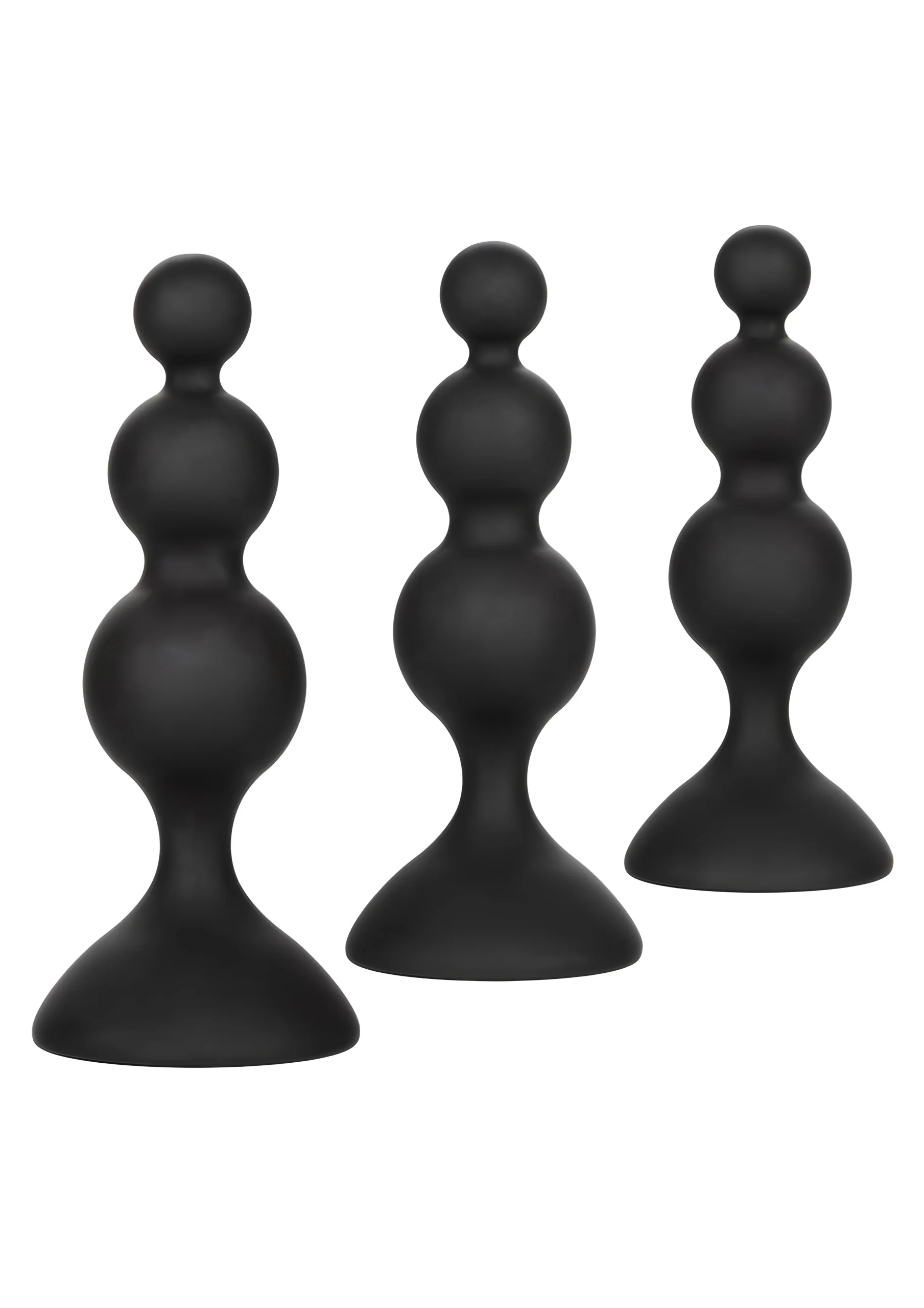 Silicone Beaded Anal Set
