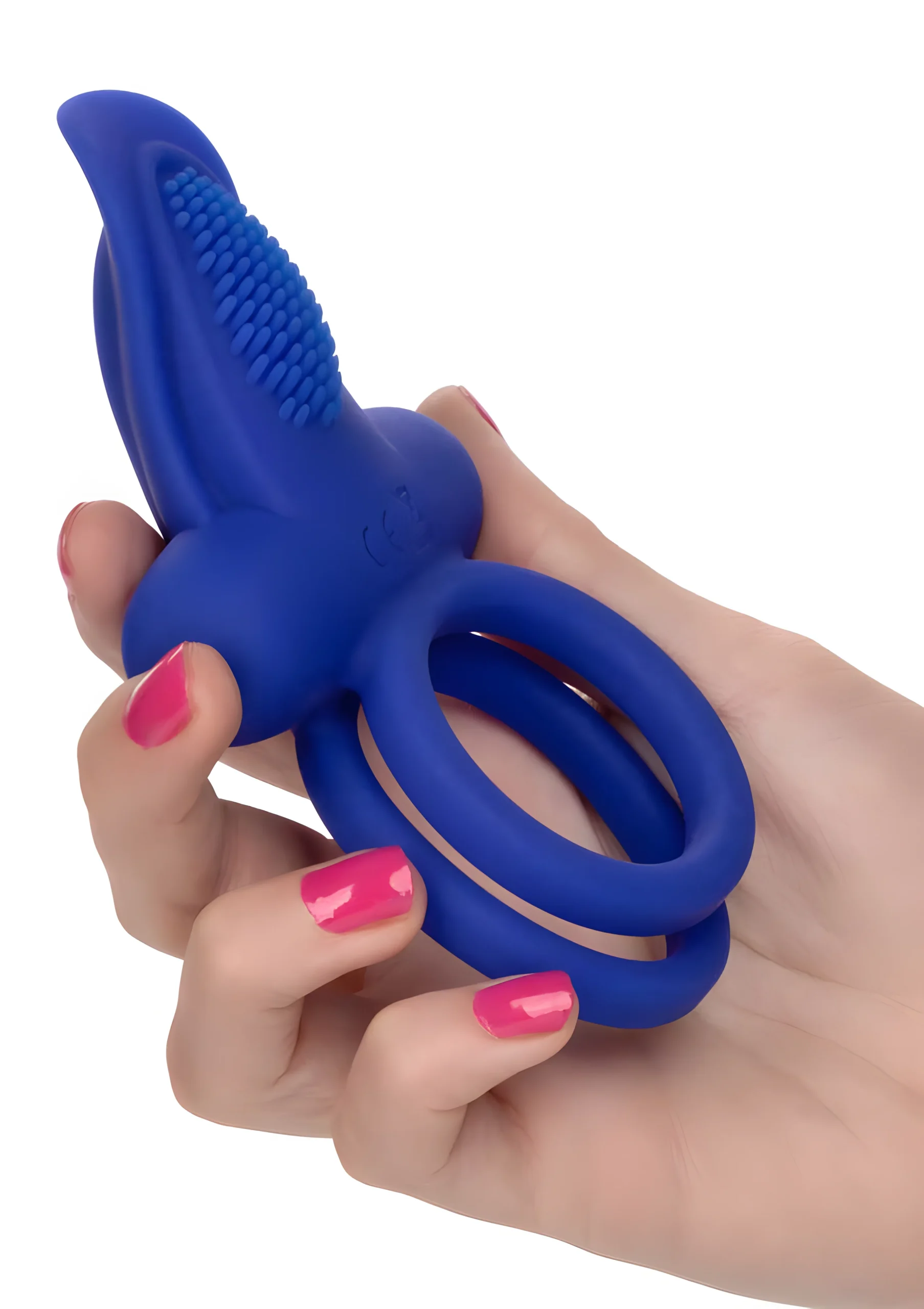 Silicone Rechargeable Dual Pleaser Enhancer