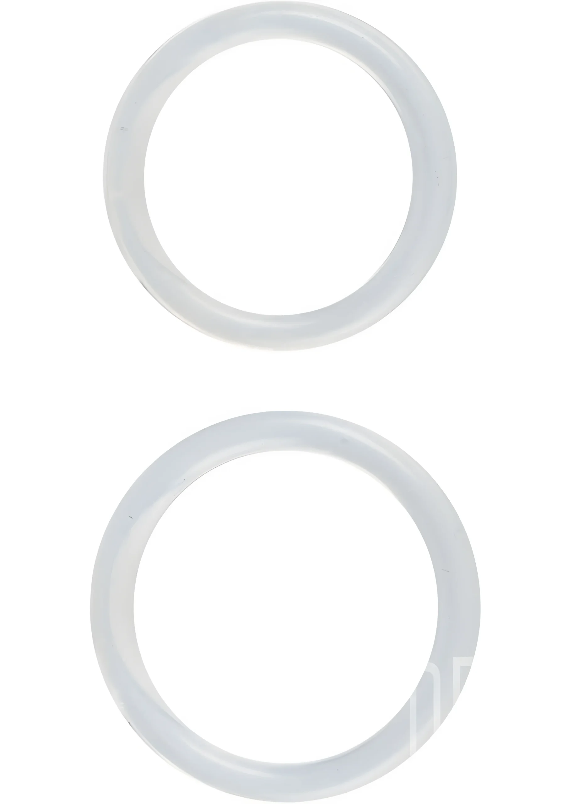 Silicone Cock Ring Set Large and XL