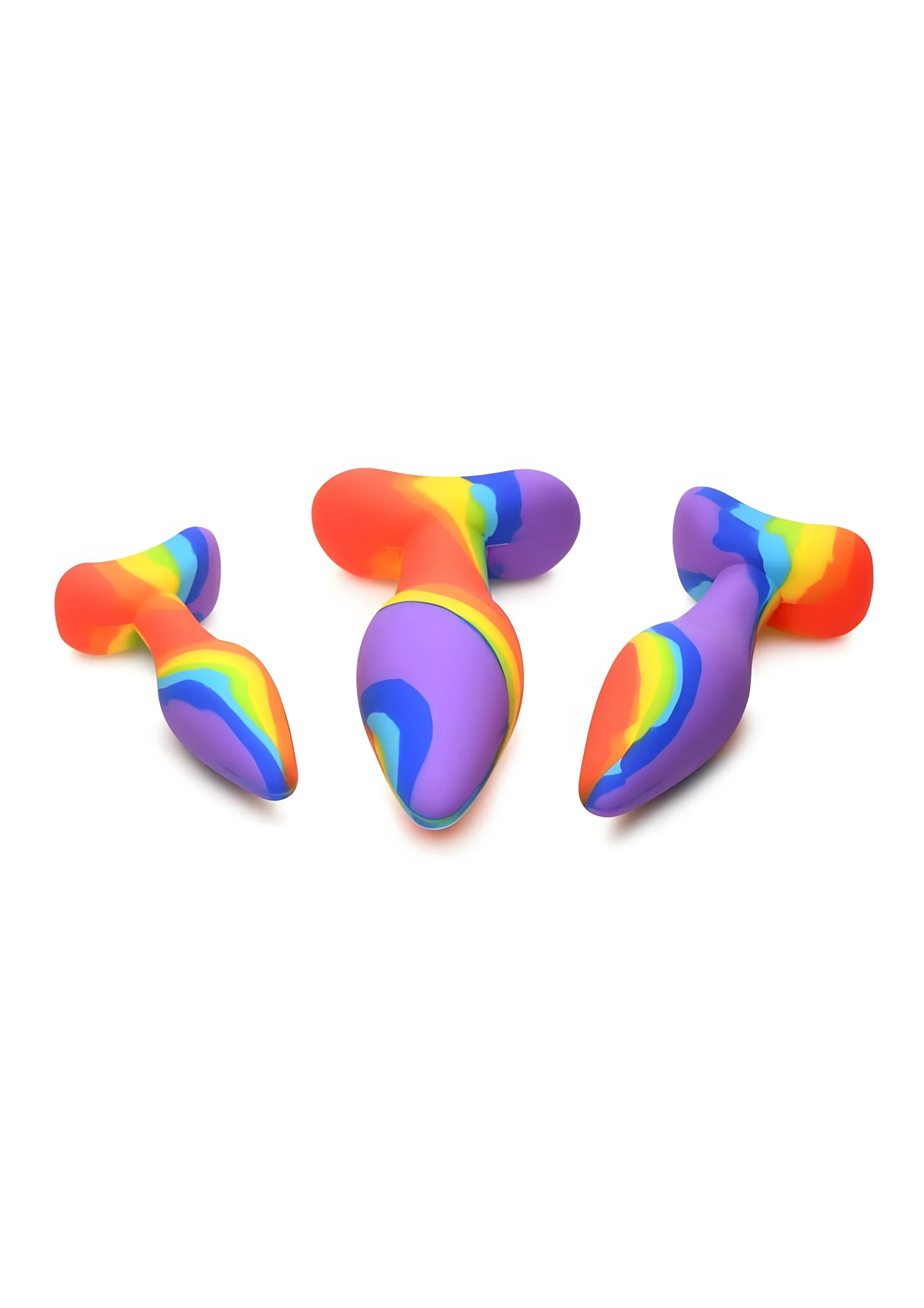 Simply Sweet Rainbow Silicone Plug Set