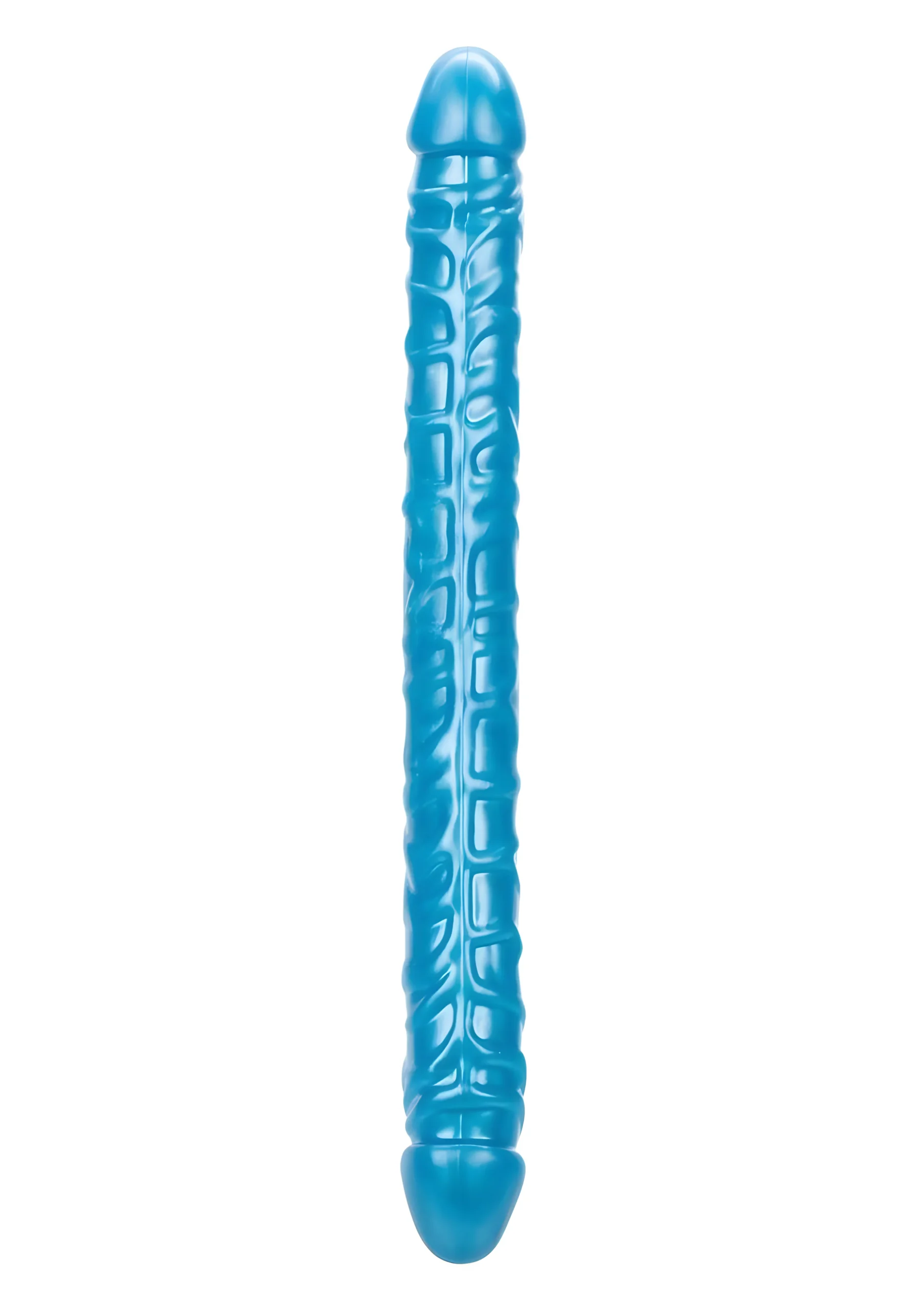 Size Queen 17 Inch Double Dong Blue