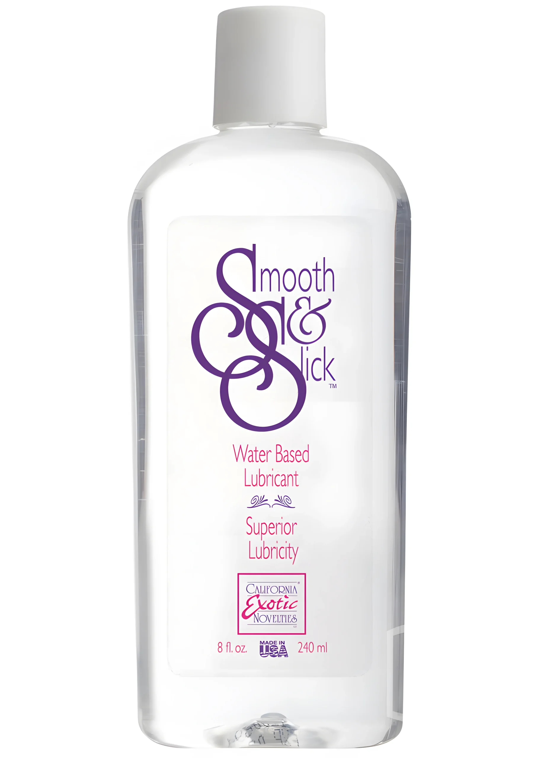 Smooth and Slick Water-Based Lube 8oz