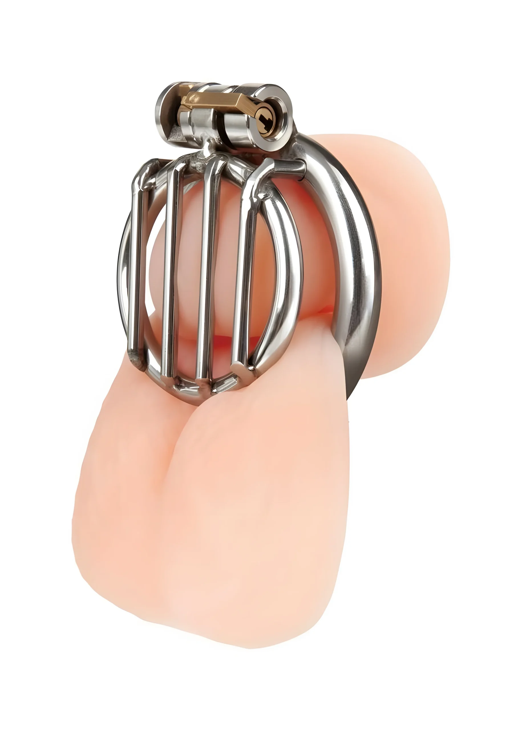 Stainless Steel Micro Jail Chastity Cage