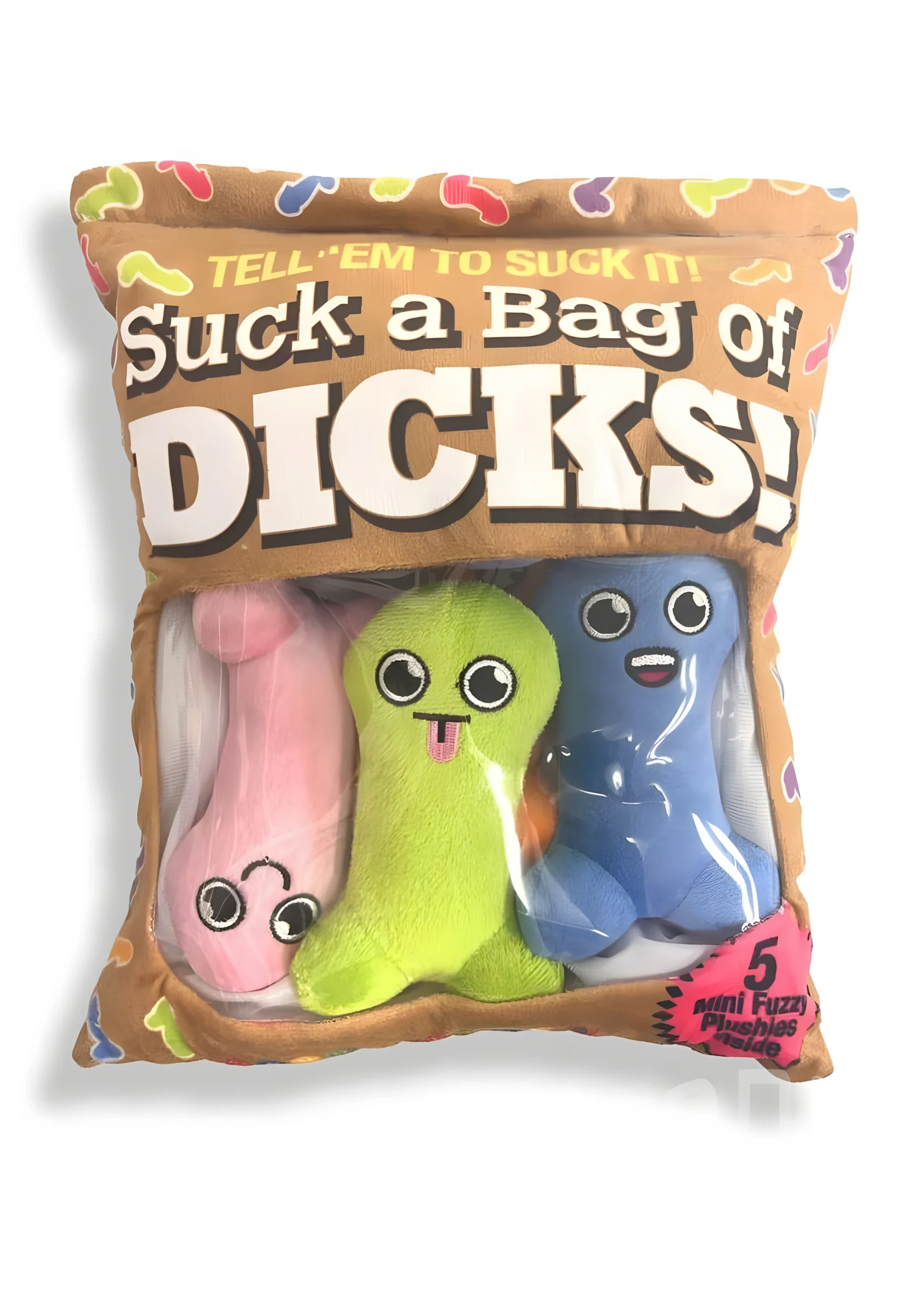 Bag of Dicks Plush Pillow Set