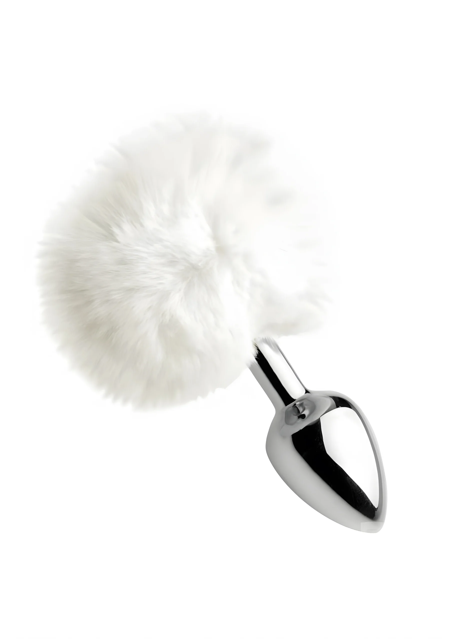 White Bunny Tail Plug