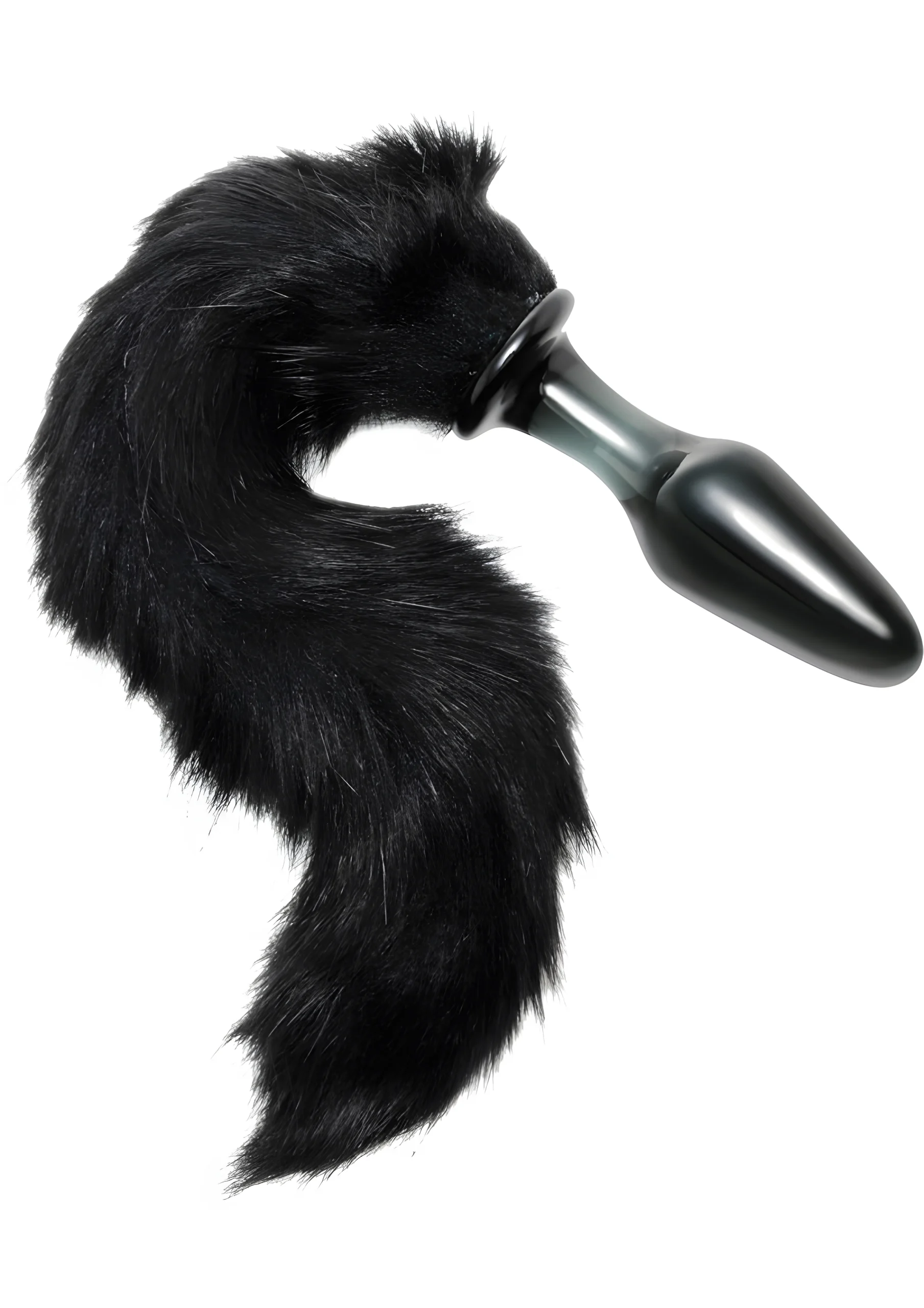 Tailz Glass Midnight Fox Tail Plug
